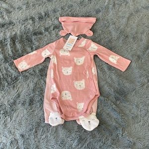 Carter’s Just One You Three Piece Set 3m NWT